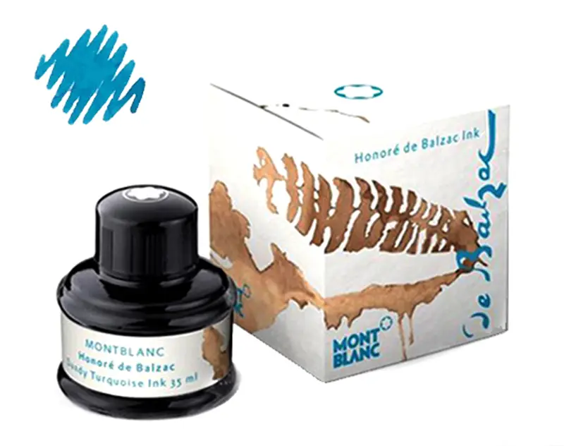Montblanc sales turquoise ink